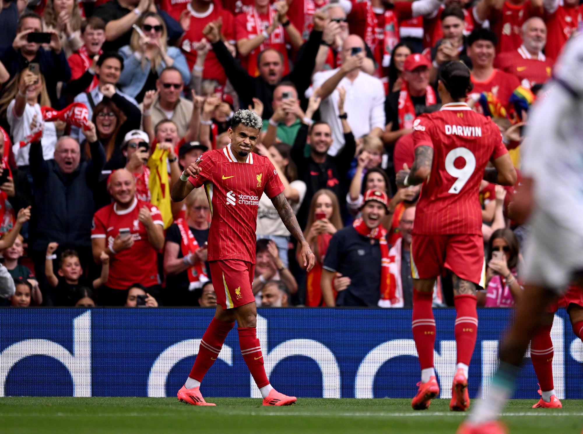 关于利物浦客场大胜伯恩茅斯，队伍状态火热的信息